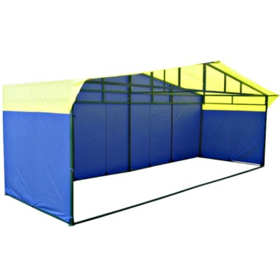 Торговая палатка «Домик» из профильной трубы 40*20мм 6*2м